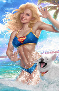SUPERGIRL #15 CVR E ARIEL DIAZ SWIMSUIT CARD STOCK VAR (THE REIGN OF THE SUPERBOYS)