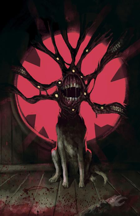 EXCOMMUNICATED #3 CVR F TYLER CROOK EXTREME BLACK BARF BLOOD BAG FULL ART VAR