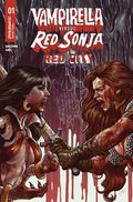 VAMPIRELLA VS RED SONJA RED CITY #1 CVR B DIEGO YAPUR VAR