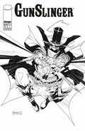 GUNSLINGER SPAWN #57 CVR B CARLO BARBERI B&W VAR
