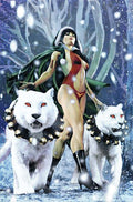 VAMPIRELLA HELLIDAY SPECIAL 2026 #1 (ONE SHOT) CVR F CAT STAGGS LTD VIRGIN VAR