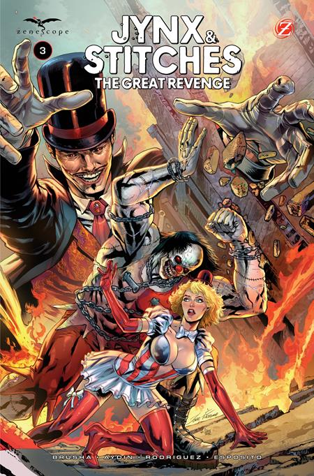 JYNX AND STITCHES THE GREAT REVENGE #3 (OF 3) CVR B IGOR VITORINO VAR