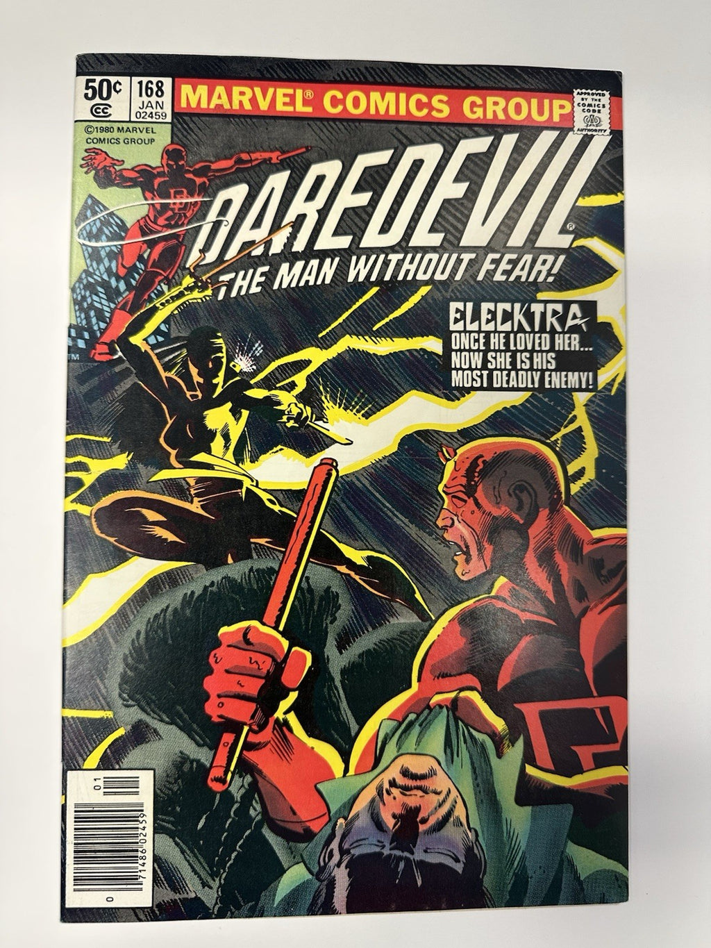 Daredevil #168 Newsstand 1st App Of Elektra VF/NM