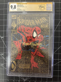 SPIDER-MAN #1 GOLD EDITION WHITE PAGES CGC 9.8 SIGNATURE SERIES TODD MCFARLANE