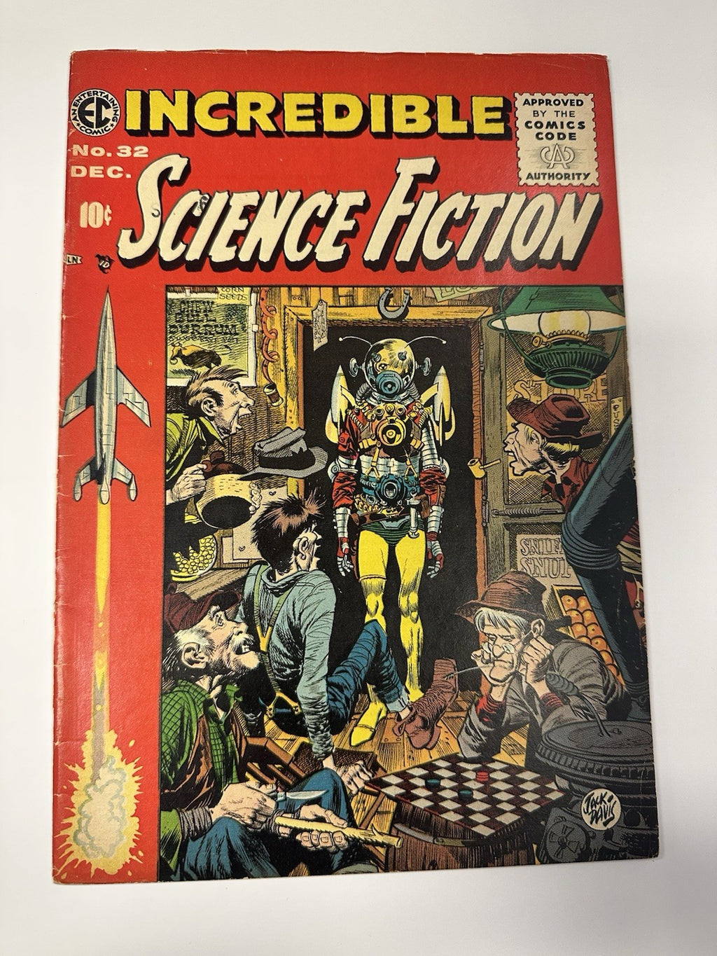 Incredible Science Fiction #32 EC Comics 1955  GOLDEN AGE FN