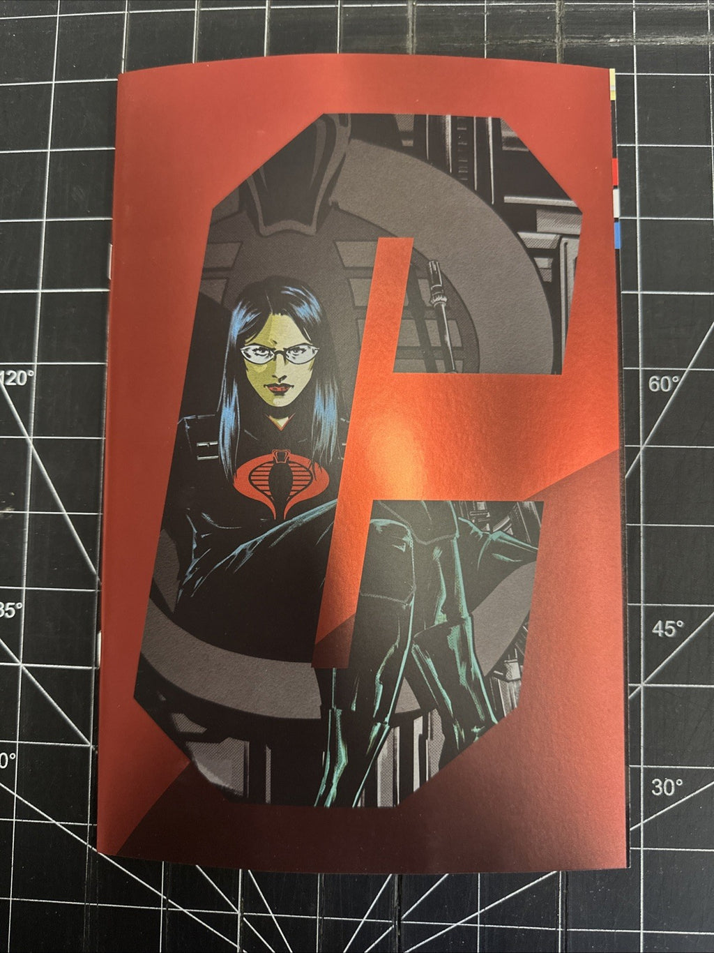 GI Joe Real American Hero Sssilent Missions Baroness #1 1:25 Fornes Foil NM+