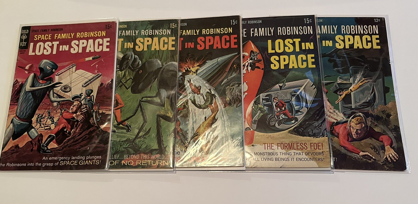 Space Family Robinson Lost in Space 1-36 Complete Gold Key  FN To VF+