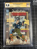 Deathstroke The Terminator #5 CGC 9.8 Signed By Marv Wolfman