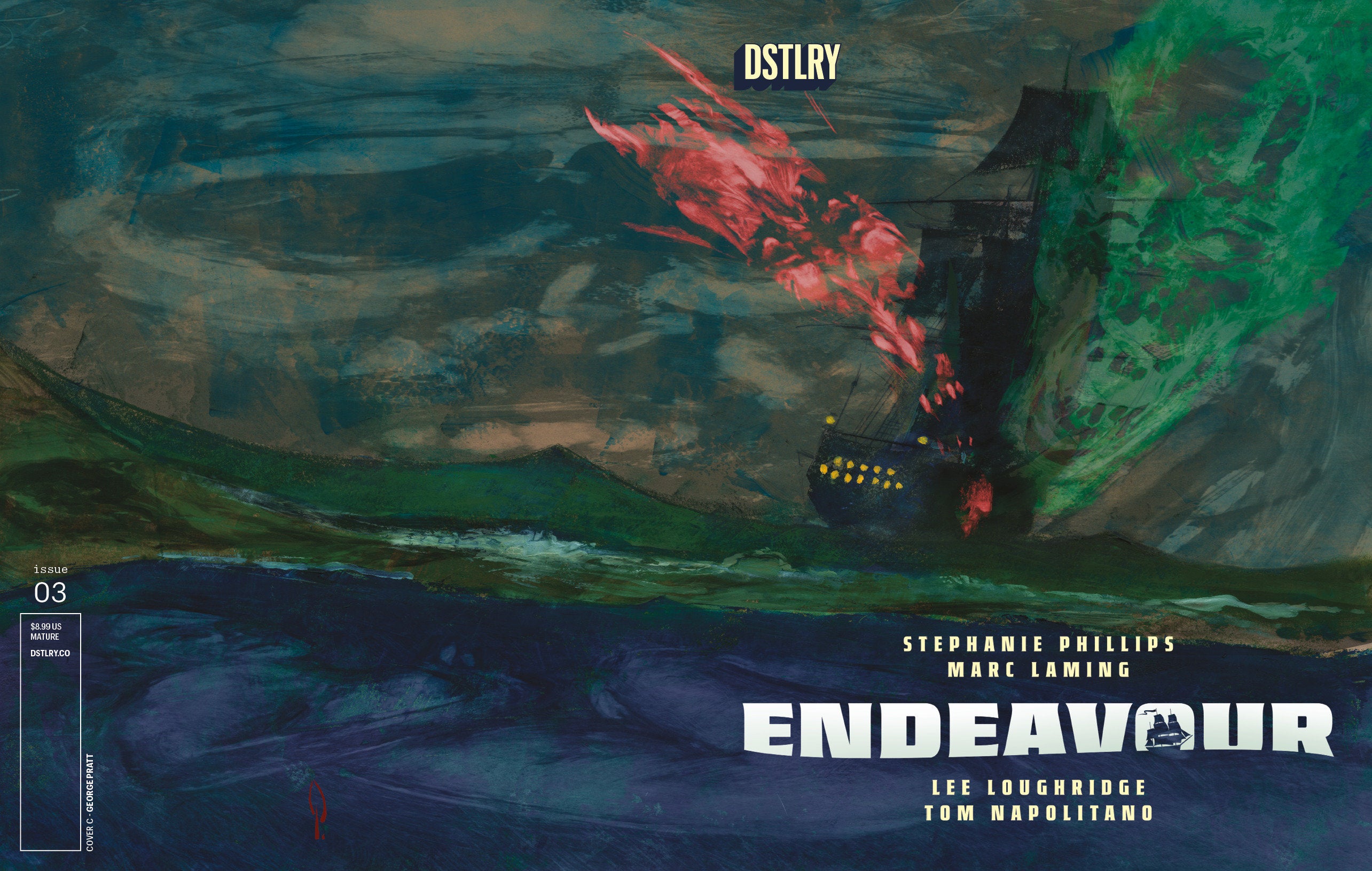 ENDEAVOUR #3 CVR C GEORGE PRATT VARIANT