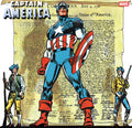 CAPTAIN AMERICA #13 JOHN ROMITA SR. BICENTENNIAL CALENDAR HIDDEN GEM VARIANT [ARM]