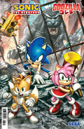 Sonic the Hedgehog x Godzilla #1 Variant E (Suayan)