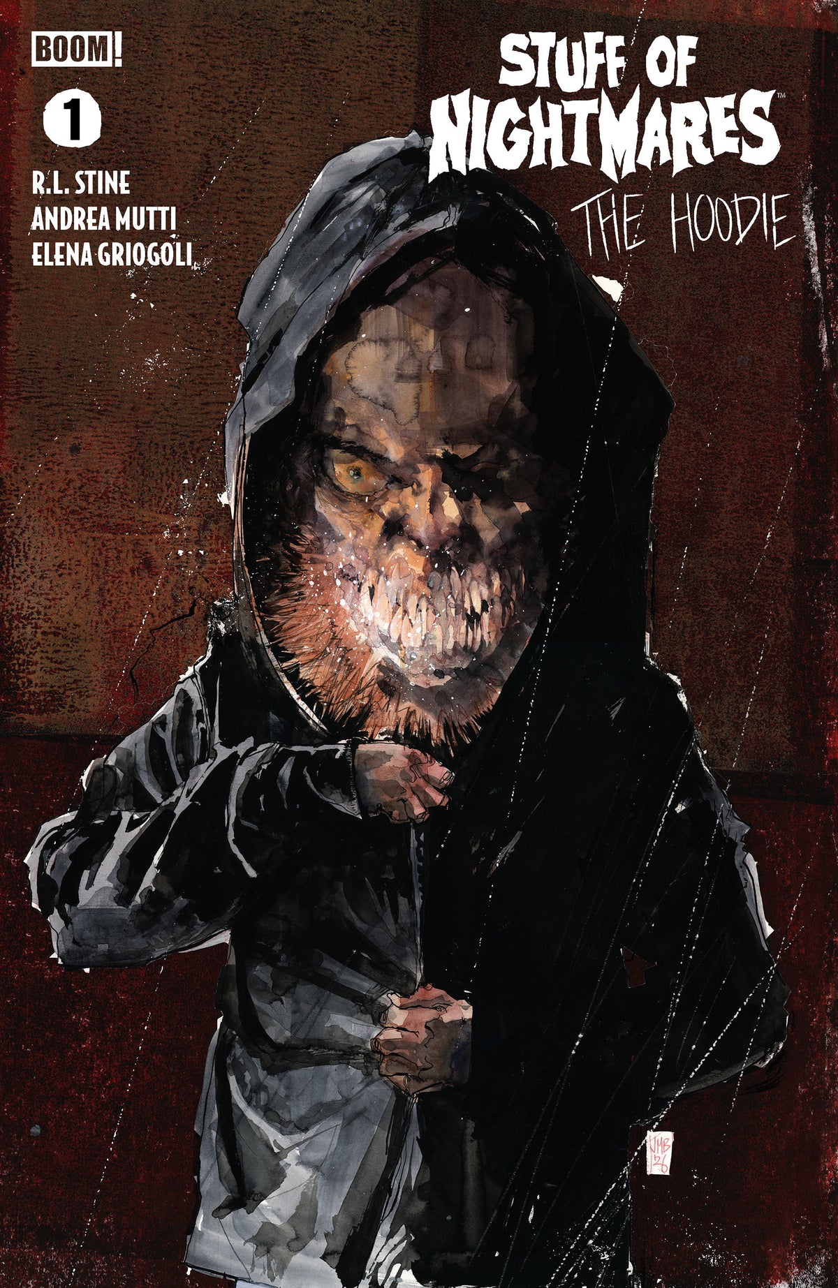Stuff of Nightmares: The Hoodie #1 H FOC Reveal Variant (Dressed, Barravecchia)